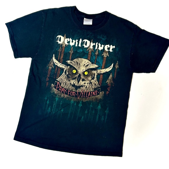 2010 DEVILDRIVER TOUR TEE - Picture 1 of 3
